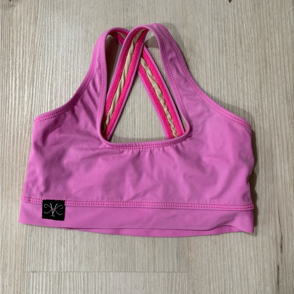 Kandi Kouture CXL Pink Crop Top